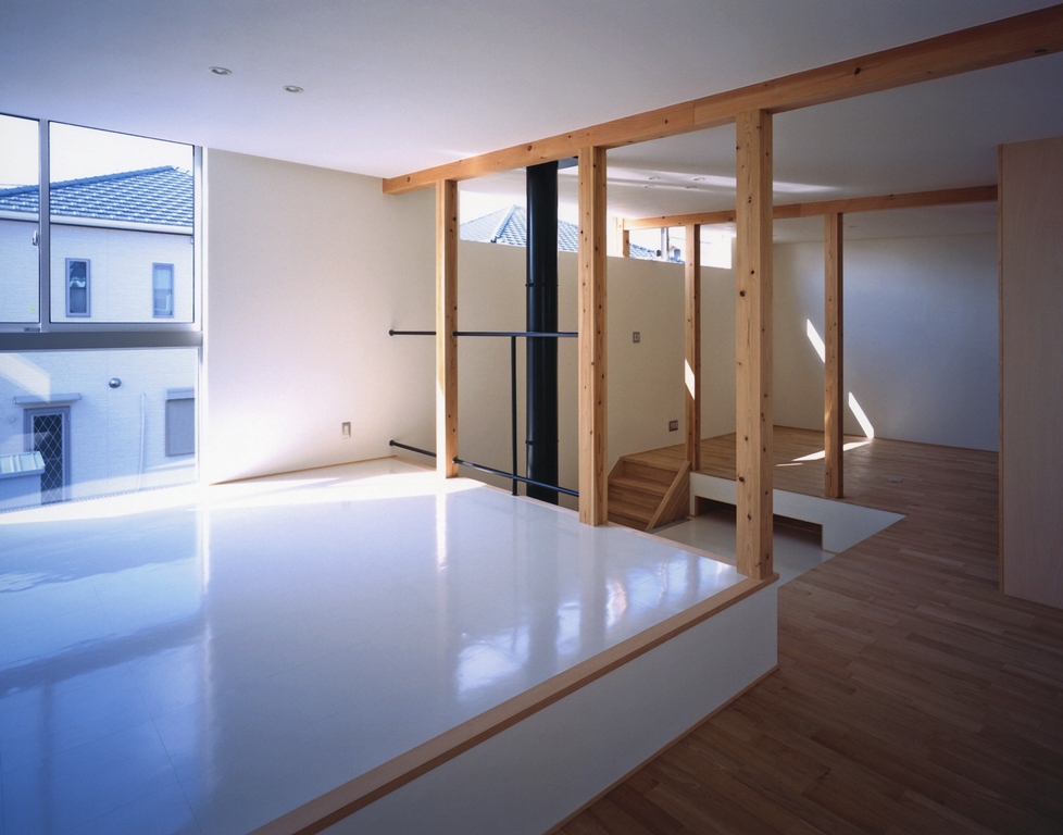 神戸・上津台のガレージハウス