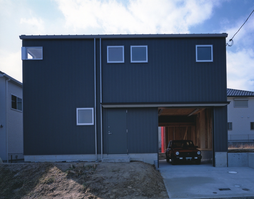神戸・上津台のガレージハウス